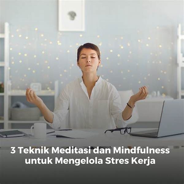 Cara Meditasi Atasi Stres Kerja