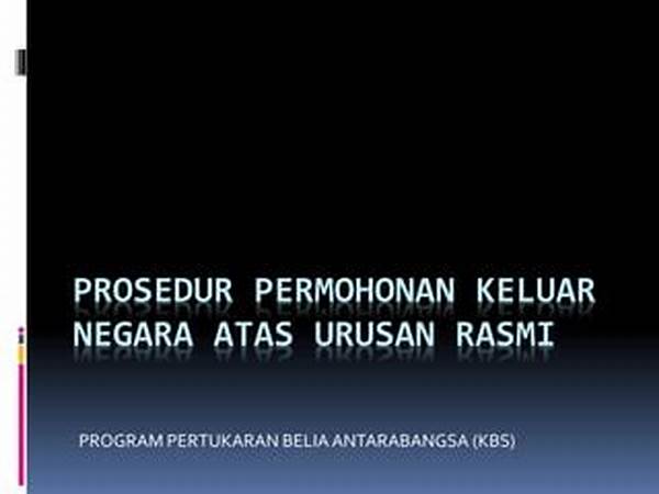Prosedur Permohonan Data Keuangan Negara