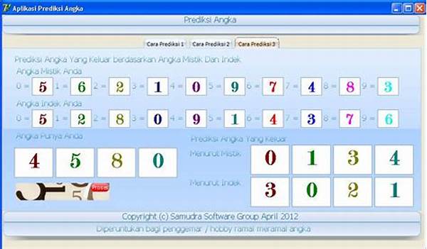 Algoritma Terbaru Prediksi Angka