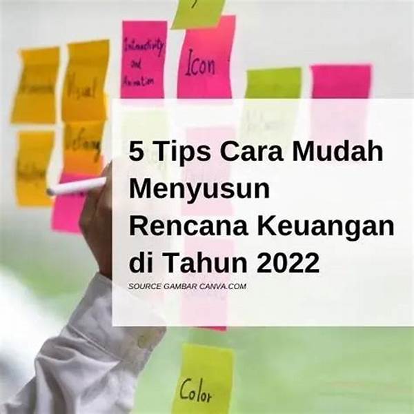 Cara Menyusun Rencana Keuangan