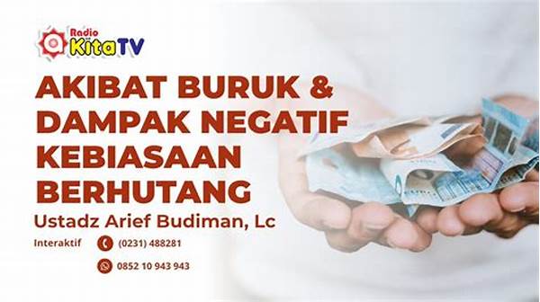 Dampak Negatif Kebiasaan Berlengah-lengah