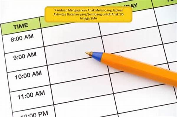 Merancang Jadwal Kerja Dan Hobi Seimbang