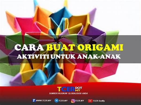 Origami Dalam Pendidikan Kreatif Anak