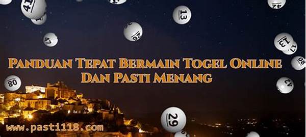 “panduan Menang Togel Pasti”