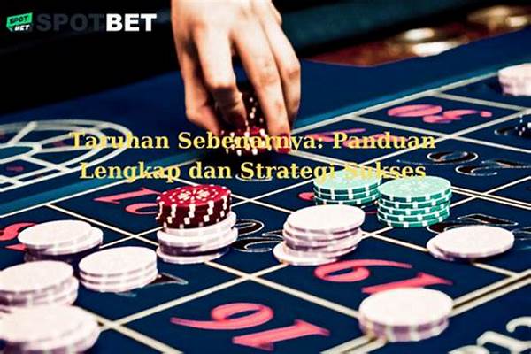 Panduan Strategi Taruhan Online Terbaik