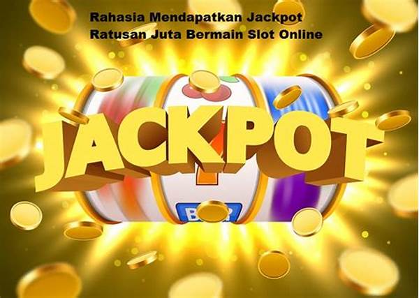 Rahasia Mendapatkan Jackpot Slot Online