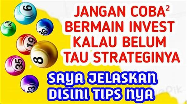 Strategi Menang Togel 4d Ampuh