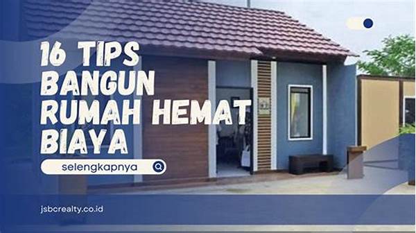 Strategi Simpel Memantau Biaya Rumah