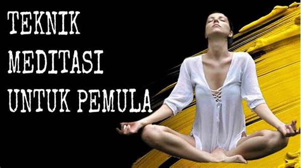Teknik Meditasi Dalam Konseling