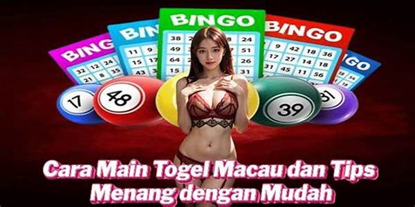 Tips Menang Togel Macau Dengan Mudah