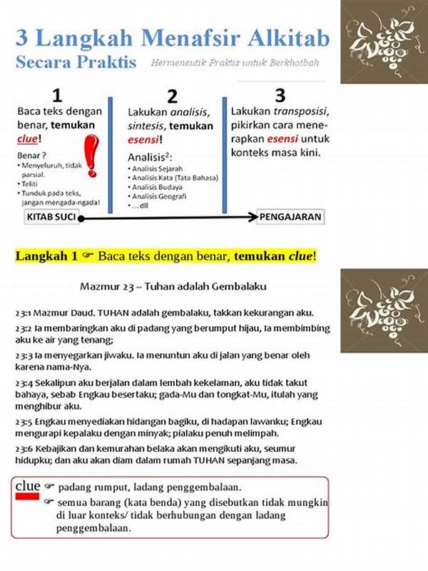 Langkah Tepat Menafsir Angka