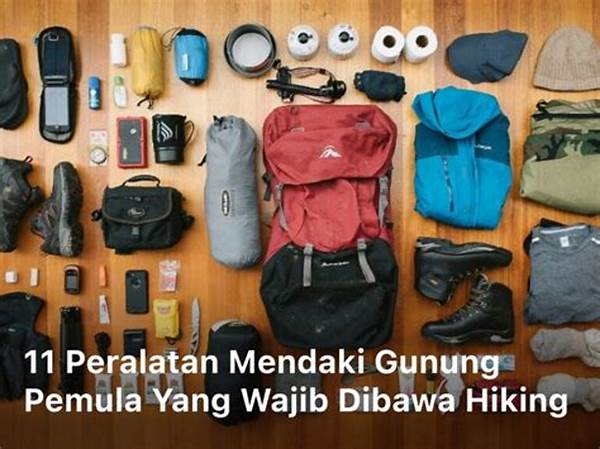 Peralatan Mendaki Jalur Terjal