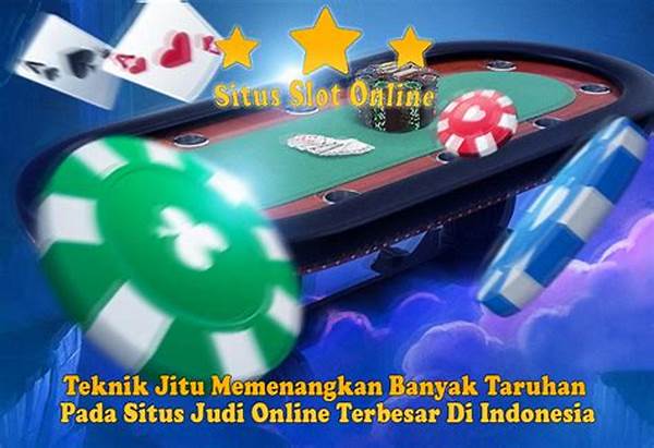 Teknik Memenangkan Taruhan Online