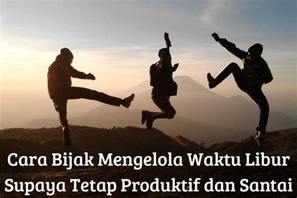 Cara Bijak Mengatur Waktu Santai