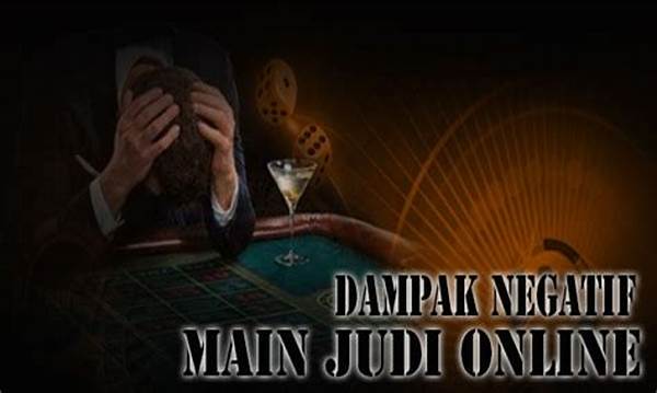 Dampak Negatif Judi Togel