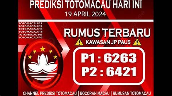 Distribusi Angka Togel Macau Terbaru