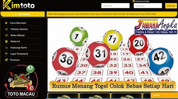Rumus Kemenangan Togel Macau
