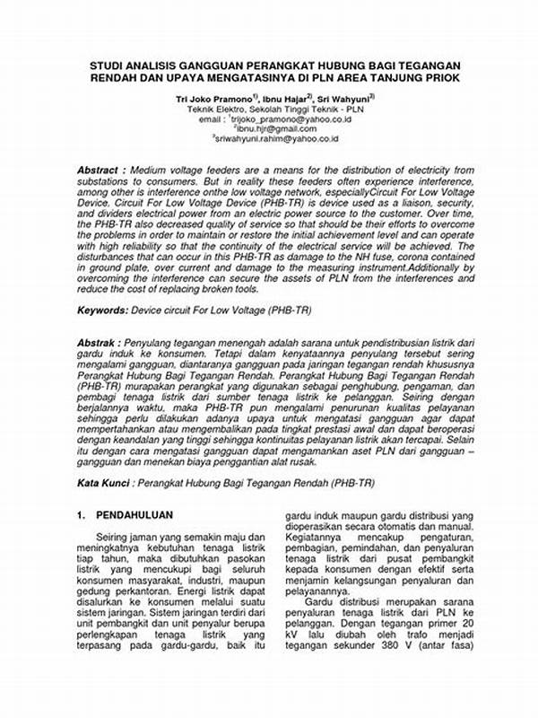 Teknik Analisis Gangguan Perangkat