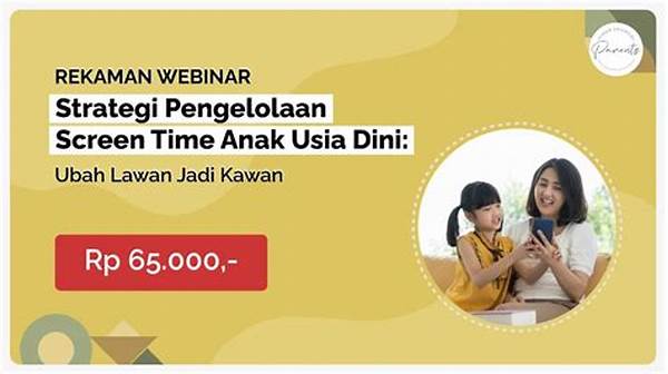 **strategi Pengelolaan Waktu Anak**
