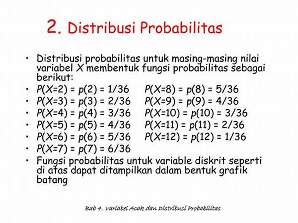 Distribusi Probabilitas Angka Acak