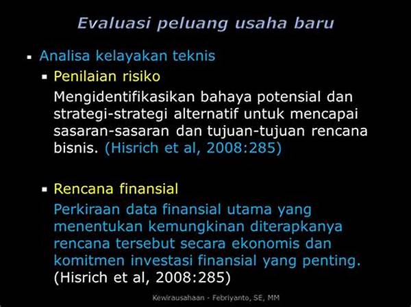 Evaluasi Kerugian Potensial Usaha