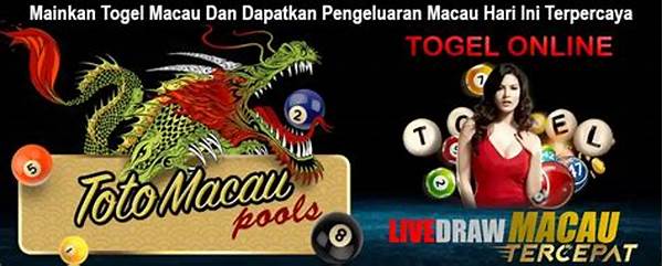 Statistik Terbaru Pengeluaran Togel Macau