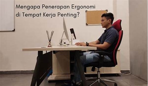 Penerapan Prinsip Ergonomi Di Kantor