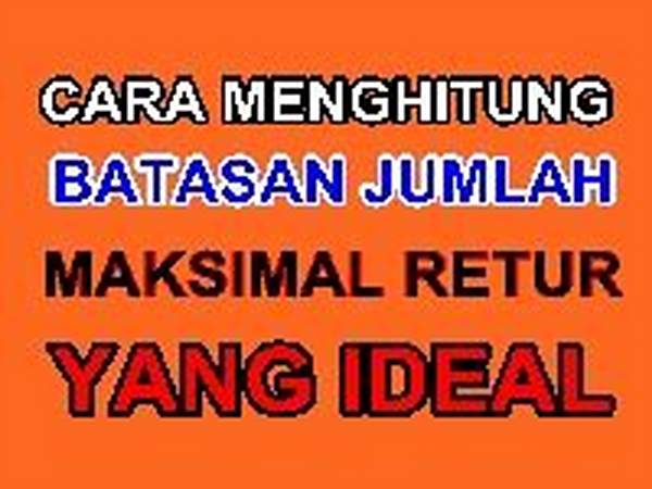 Strategi Menentukan Jumlah Ideal