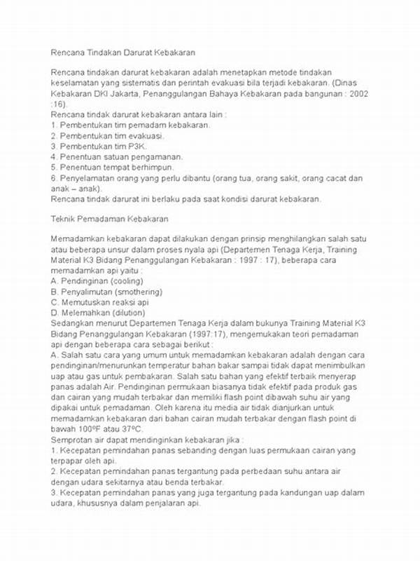 Rencana Tindakan Darurat Kambuh