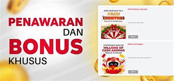 Penawaran Bonus Dan Promosi Menarik