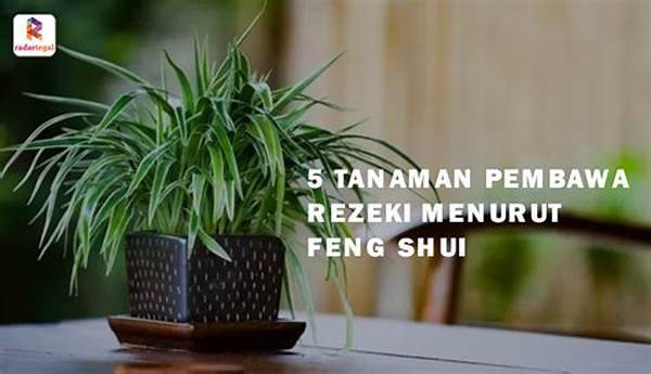 “tanaman Pembawa Rezeki Feng Shui”