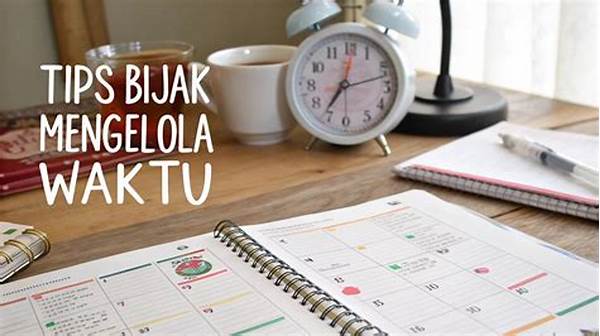 Tips Mengelola Waktu Produktif
