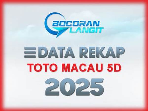 Rekap Data Togel Macau Terbaru