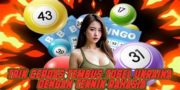 Teknik Rahasia Memenangkan Permainan Togel