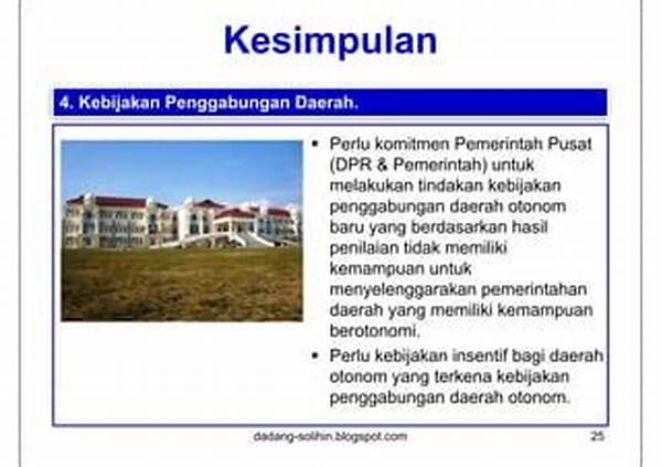 Penggabungan Kebijakan Pemerintah Daerah