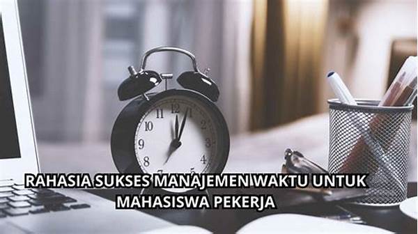 Rahasia Sukses Pilih Waktu