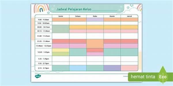 Teknik Efektif Menyusun Jadwal Mingguan