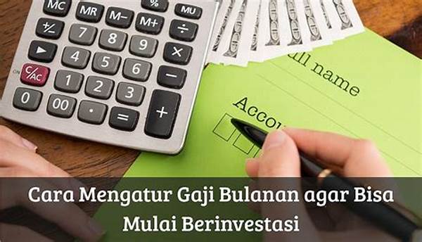 Cara Cerdas Mengatur Gaji Bulanan