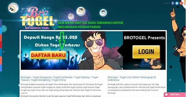 Cara Mendaftar Komunitas Togel
