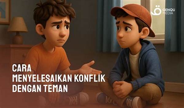 Menyelesaikan Konflik Dengan Bijak