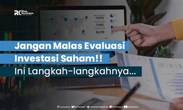 Pengembangan Indikator Evaluasi Investasi