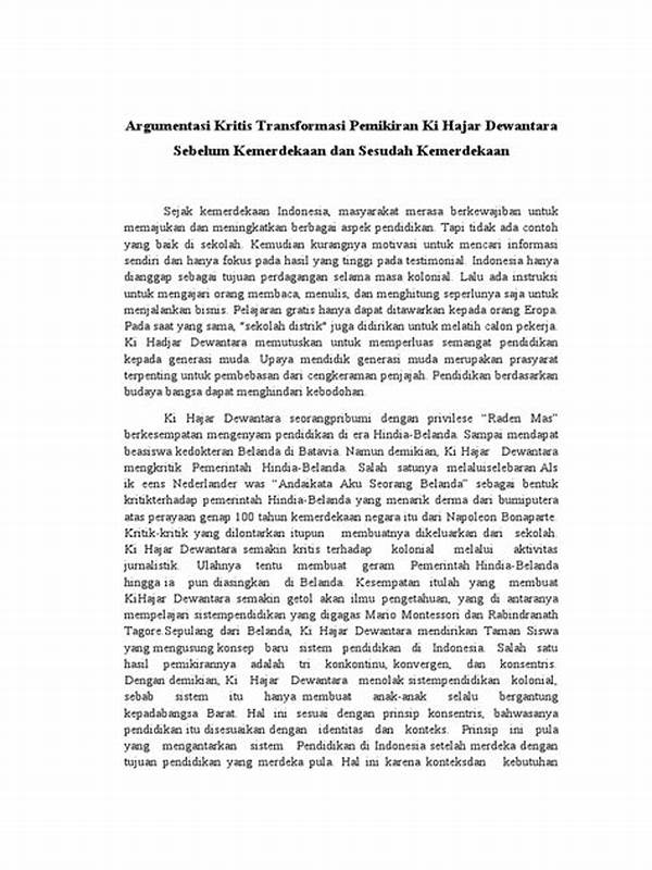 Transformasi Pemikiran Melalui Bacaan Bermanfaat