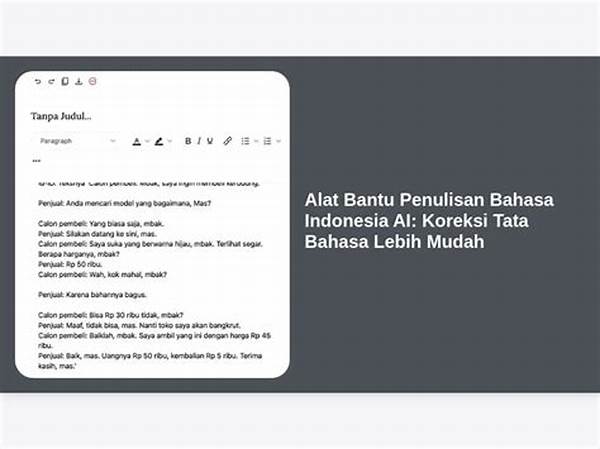 Alat Bantu Koreksi Bahasa Indonesia.